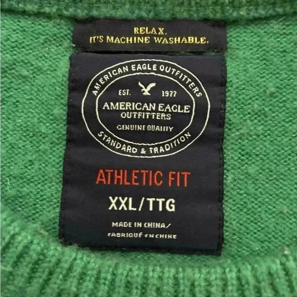 Men’s American Eagle Striped Sweater Size XXL - Picture 3 of 4